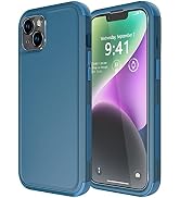 Diverbox Designed for iPhone 14 Plus case with Screen Protector Camera Lens Cover Heavy Duty Shoc...