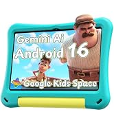 EDUAITABLET Kids Tablet 10 inch, Android 16 Tablet for Kids, 20GB RAM, 32GB ROM, 1TB Expandable S...