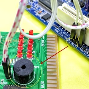 Large PCI POST Test Card Bios Speaker