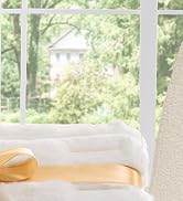 BEDELITE Faux Fur Cream Throw Blanket for Couch - Super Soft & Cozy Plush Striped Blanket for Sof...