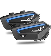 FreedConn Motorcycle Bluetooth Headset FX 2-10 Riders 1500m Intercom Motorcycle Communication Sys...