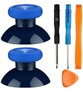 Replacement Thumbsticks for Xbox One/ PS4 Controllers, True Rubberized Original Joysticks...
