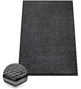 Azadx 2'x3' Front Door Mat Heavy Duty Indoor Outdoor Door Mat Non-Slip Backing Doormat for Entryw...