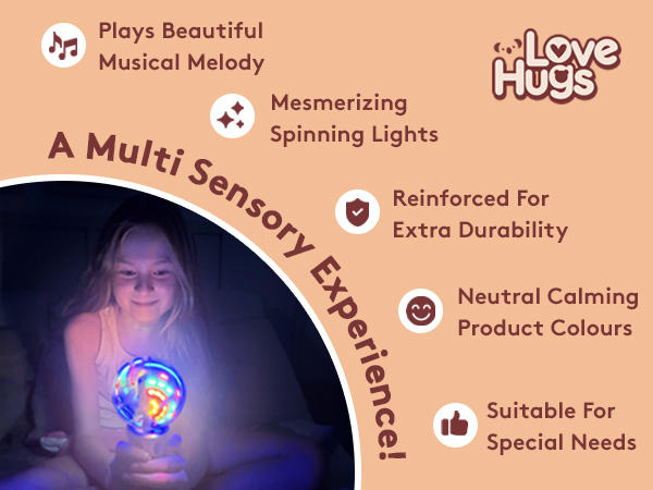 light up wand, light up wands, light up sensory toys, light up spinning wand