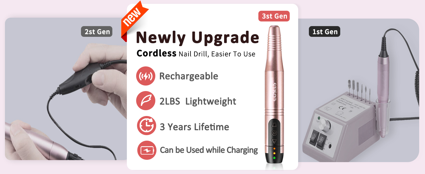 Cordless Nail Drill