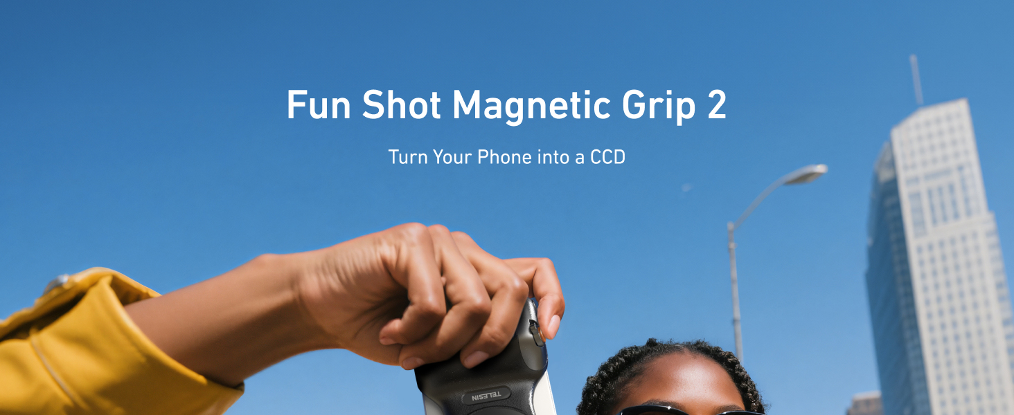 Fun Shot Magnetic Phone Camera Grip