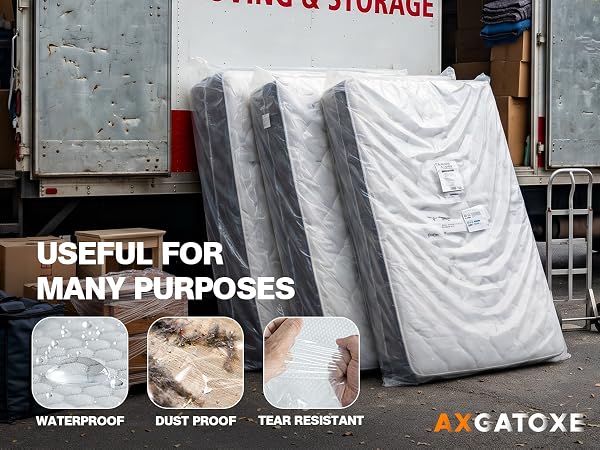 Store your twin mattress in a plastic bag designed for storage.