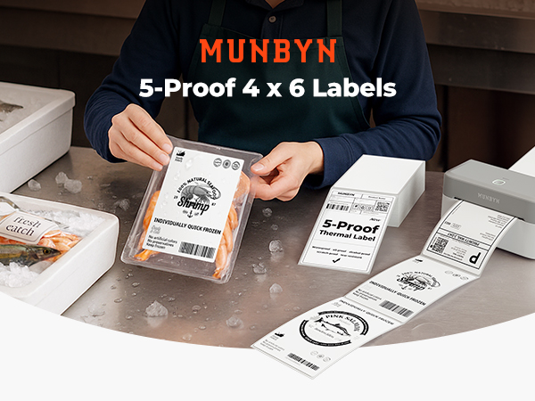 4x6 thermal labels