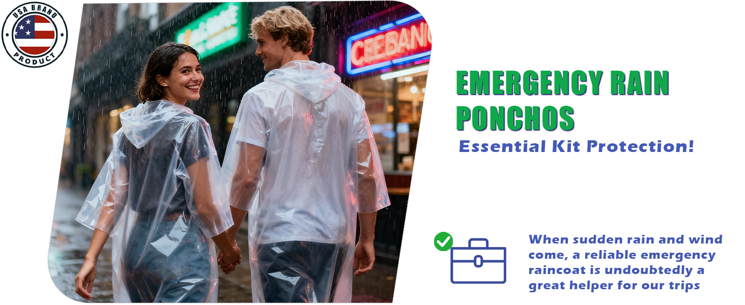 adults ponchos