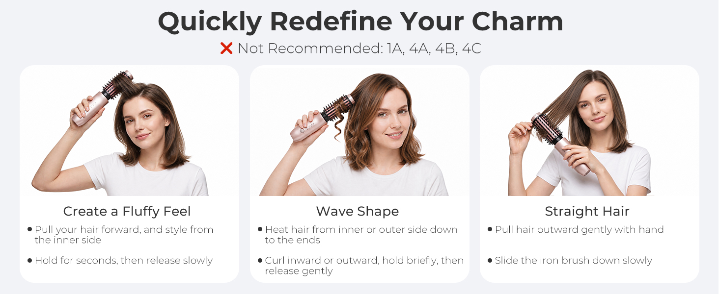 cordless curling brush