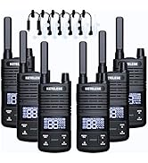 KETELESE T1 Two Way Radio, FRS Walkie Talkies with Earpiece, Long Range Walkie Talkies for Adults...