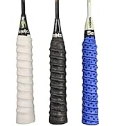 Senston New Rackets Grip Anti Slip Perforated Super Absorbent Tennis Overgrip Badminton Overgrip ...