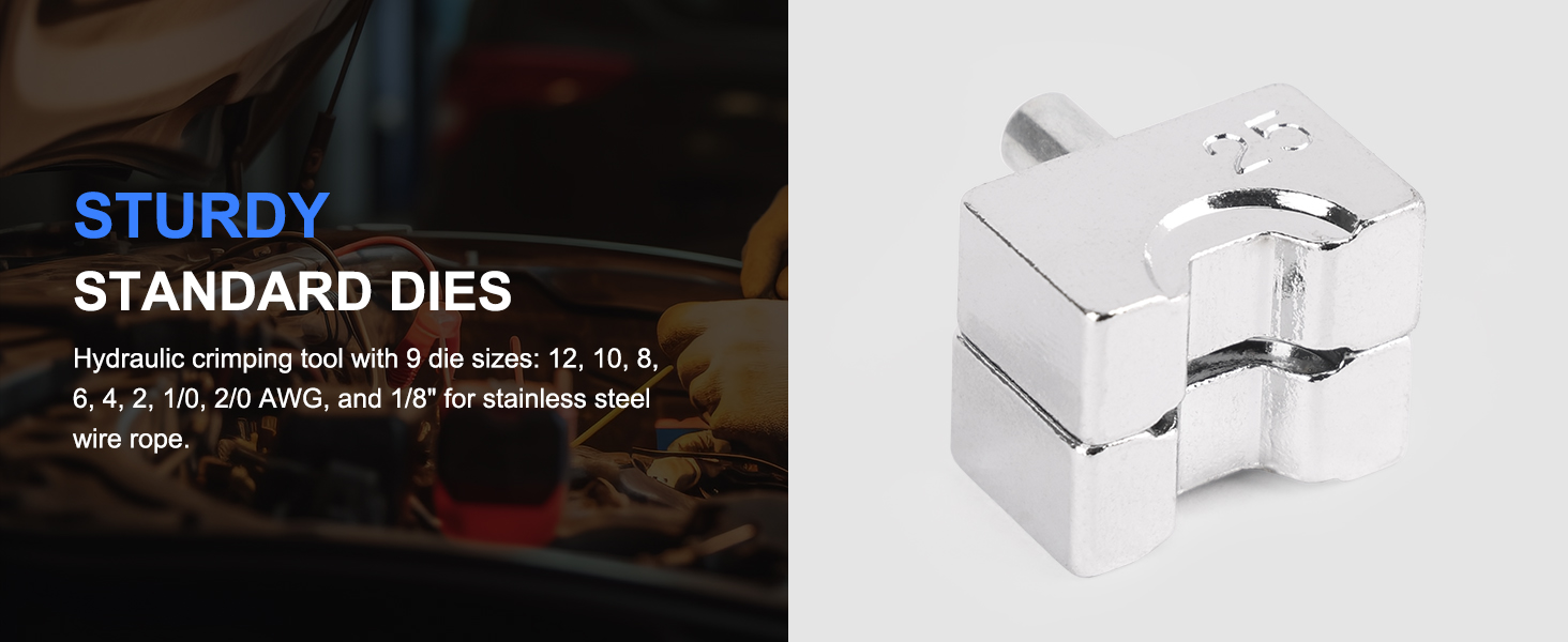 hydraulic electric crimping tool