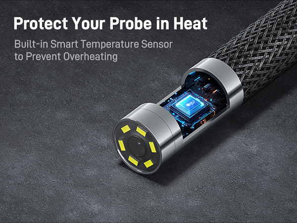 TD450S articulating borescope with protect probe smart sensor
