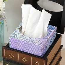 square tissue box holder