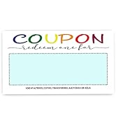 DIY Coupon Book, Cute Blank FIll-in Coupon Gifts, Couple Coupons, Kids Coupons, Printed Coupon Bo...