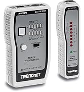TRENDnet Network Cable Tester, Tests Ethernet/USB & BNC Cables, Accurately Test Pin Configuration...
