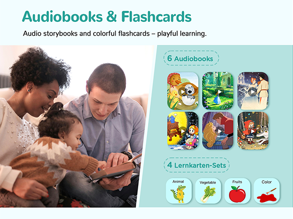 Audiobooks & Flashcards