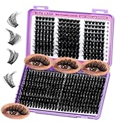 RITALASH 460PCS 4 Style Fluffy Cluster Lashes Book Individual Lashes Clusters Eyelash Extensions ...