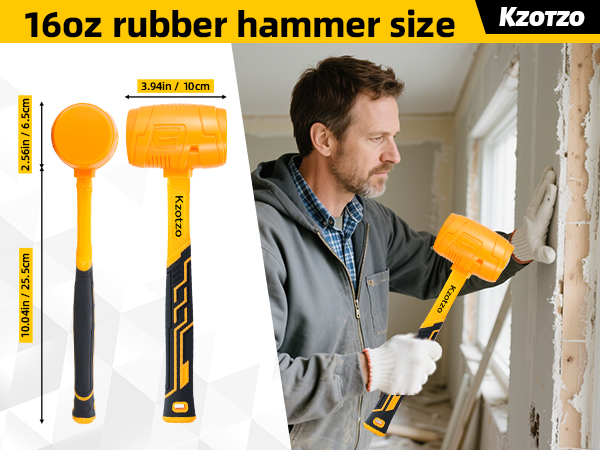 rubber hammer mallet