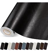 Lifenion Leather Repair Patch, Glossy Self Adhesive Leather Repair Tape, Large Vinyl Patch Kit fo...