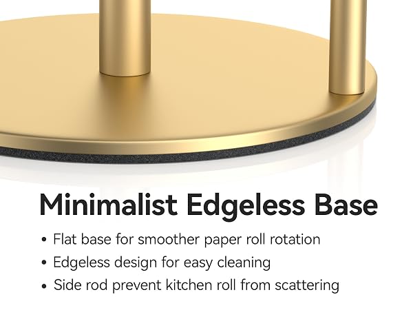It has a Edgeless Base, Smooth, easy to clean