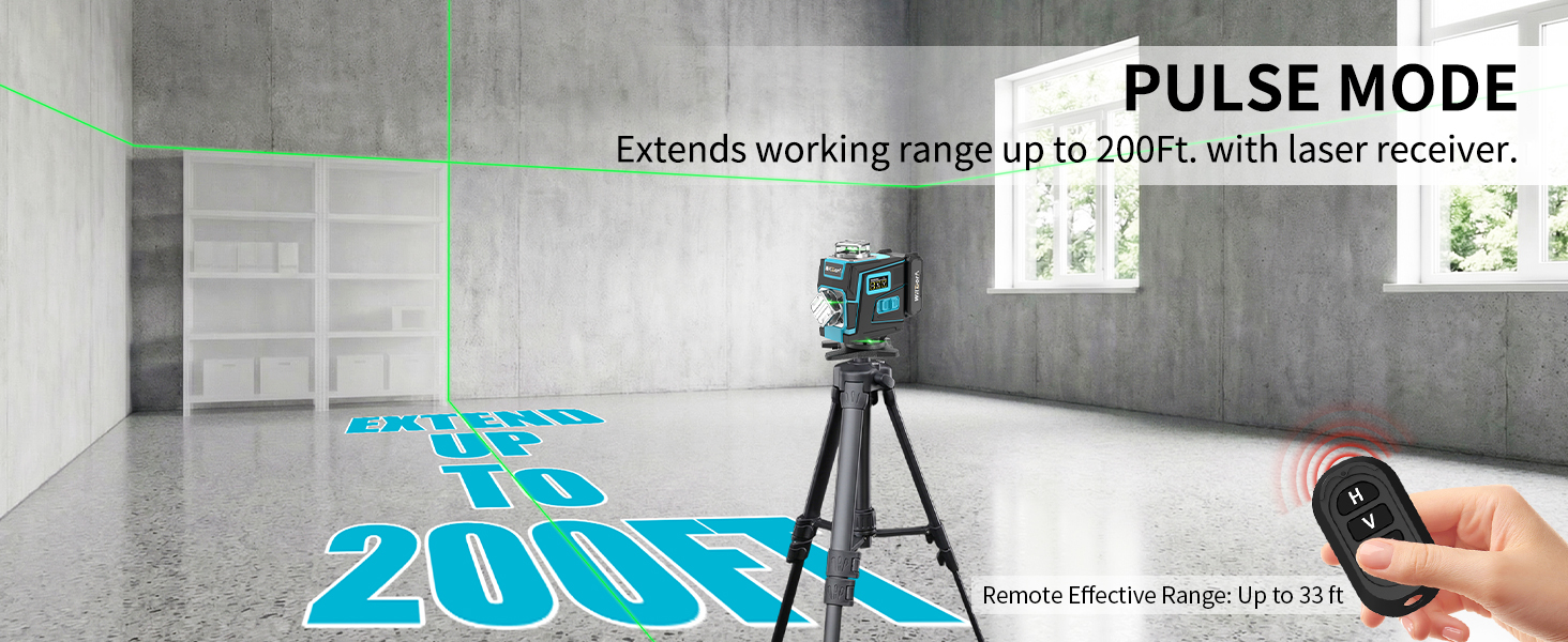 laser level with tripod