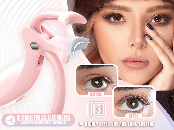 heated eyelash curler electric eyelash curler
