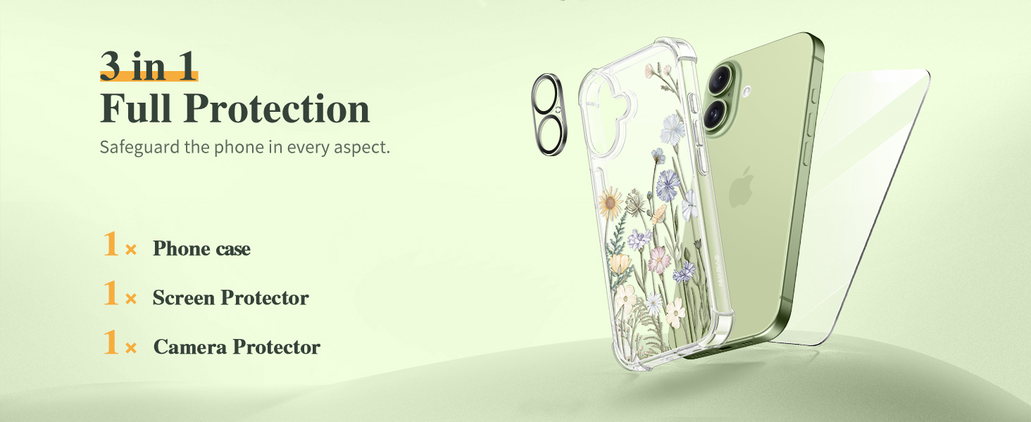 GVIEWIN Case Compatible with iPhone 17 Case