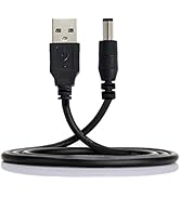USB 2.0 A Type Male to 5.5 x 2.5mm DC 5V Power Plug Barrel Connector Charge Cable 80cm CableCC