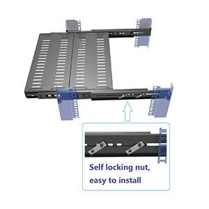 1U Sliding Rack Shelf