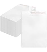 Goefun 10x13 White Catalog Envelopes Self Seal, 100 GSM White Large Envelopes for Mailing, Organi...