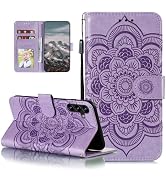 EYZUTAK Case for Samsung Galaxy S26, Premium Leather Magnetic Closure Flip Wallet Phone Case with...