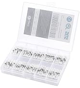Kuject 300PCS White Solder Seal Wire Connectors, Waterproof Self Solder Heat Shrink Butt Connecto...
