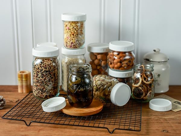 plastic maso jar lids
