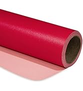RUSPEPA Red Matte Wrapping Paper - Solid Color Pearly - lustre Paper Perfect for Wedding, Birthda...