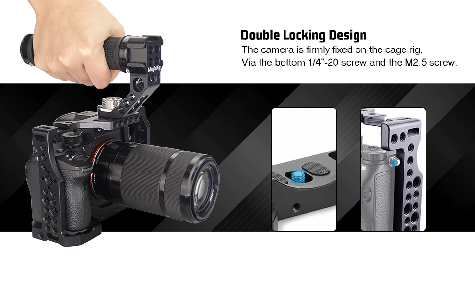 a7m3 camera cage, arri top handle