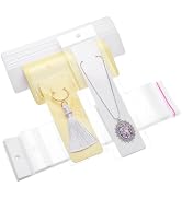 PH PandaHall 80 Sets 2 Styles Cardboard Display Cards with OPP Bags, 40pcs Keychain Display Cards...