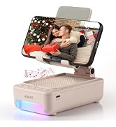 ASEAT Gifts for Men Him, Cell Phone Stand with Bluetooth Speaker&Led Color Changing Light, Unique...