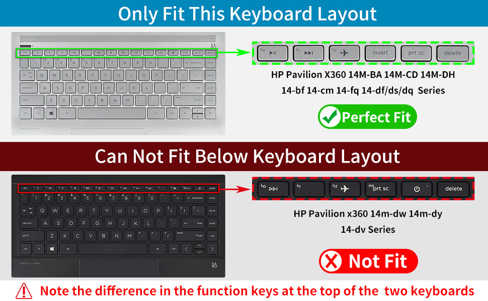 hp pavilion 14 keyboard cover