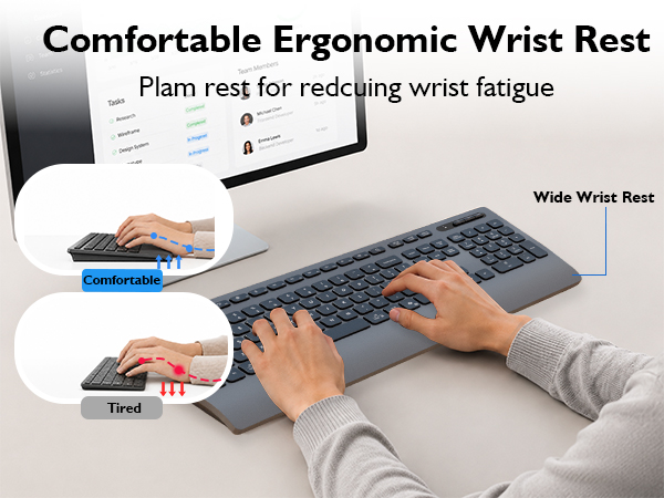 wireless Bluetooth keyboard