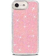 Tuokiou for iPhone 16e Case Glitter,Luxury Crystal Diamond Shiny Glitter Phone Case for Women Sof...