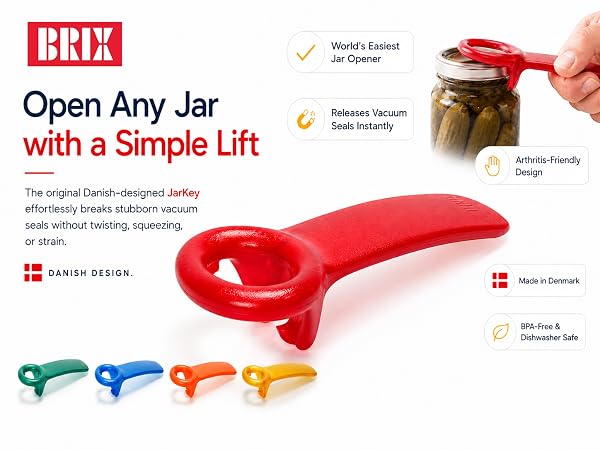 Brix Original Easy Jar Key Opener