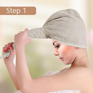 Microfiber Hair Towel