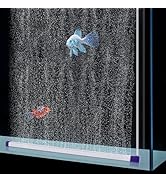 hygger 21.7 Inch Long Aquarium Bubble Bar, Ultra-Fine Quiet Oxygen Diffuser Bubble Curtain Wall, ...