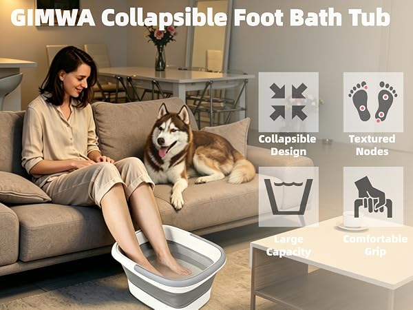 GIMWA Foot Soaking Tub