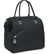 FlowFly Insulated Lunch Bag for Women, Men, Large and Reusable, Handle, Work and Travel Tote and ...