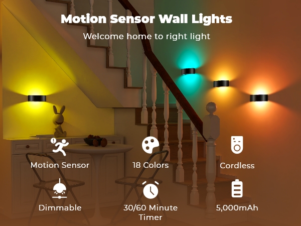 motion sensor light indoor