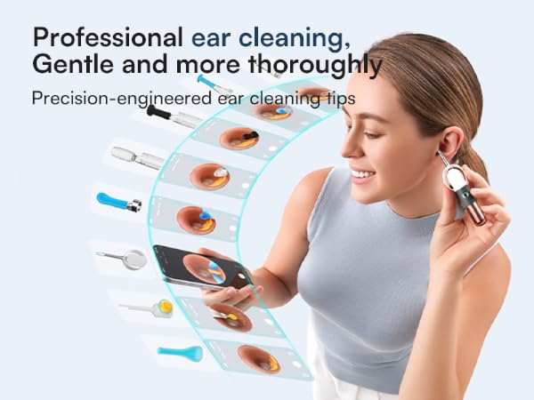 precision engineered ear cleaning tips