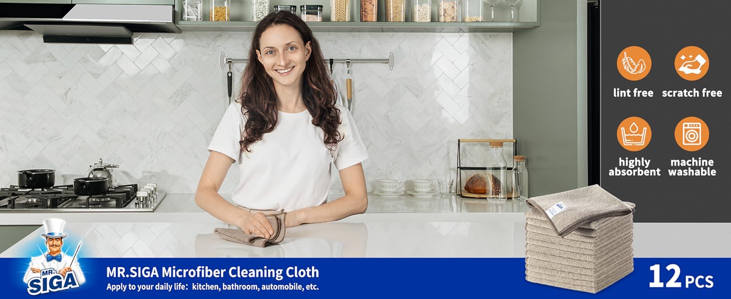 Microfiber Cleaning Cloth
